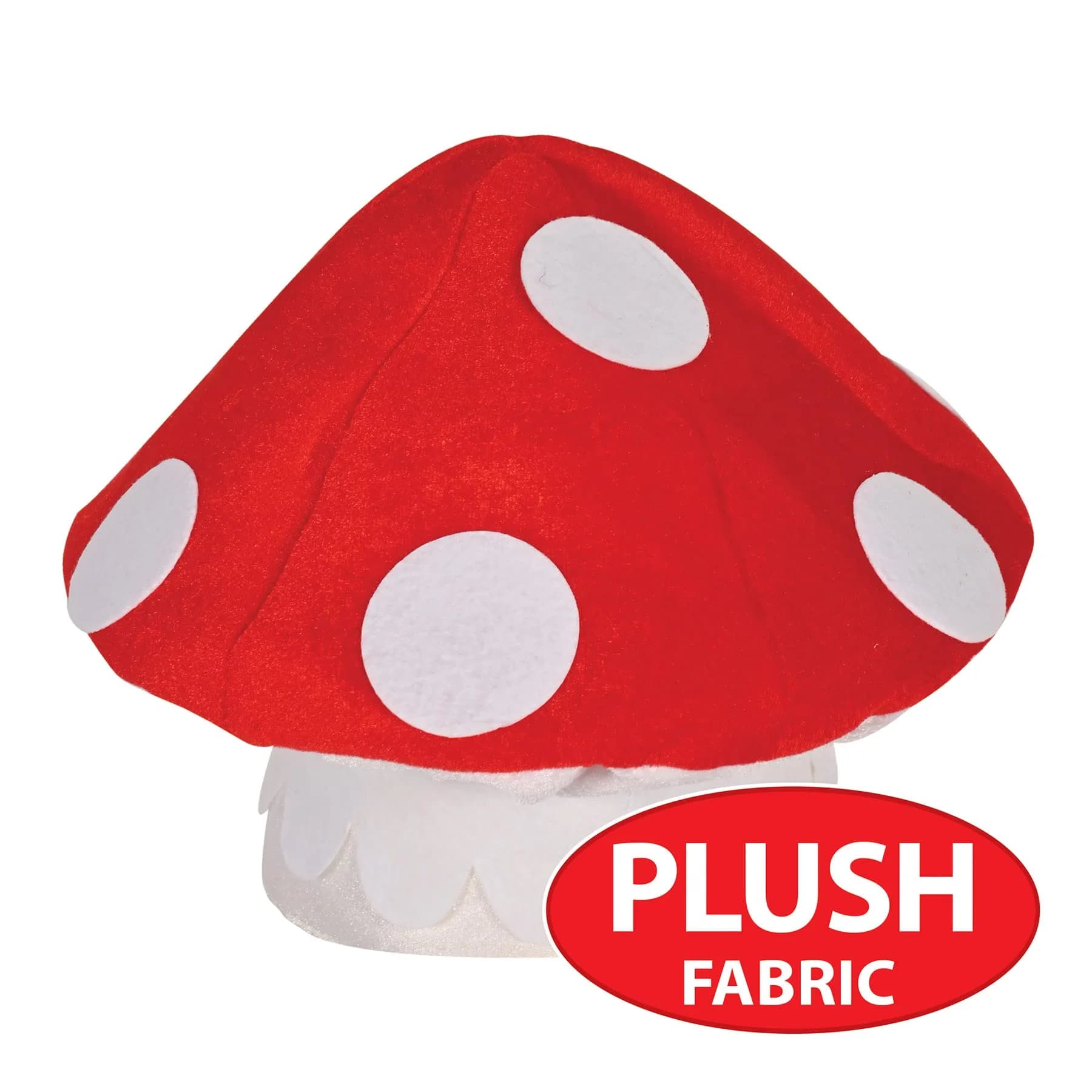 Beistle Unisex Plush Mushroom Hats 2 Pieces | Fun Arcade Party Supplies - view 4