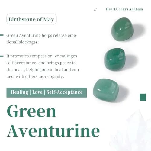 SUNYIK Green Aventurine Healing Crystal Point Pendulum 11.8'' | Divination & Amulet with Dreamcatcher thumbnail 3