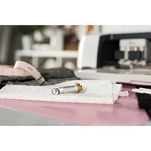 Cricut Rotary Blade + Drive Housing for Maker Machine | Cuts Fabric, Lace, Felt, Denim, Silk (Silver) thumbnail 6