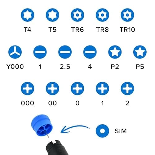 iFixit Essential Electronics Toolkit - PC, Laptop, Phone Repair Kit | 16 Precision Bits & Opening Tools thumbnail 4