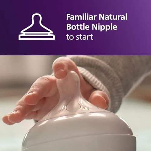 Philips Avent Natural Trainer Cup 150ml (5 oz) | BPA-Free Baby Transition Cup with Soft Spout thumbnail 3
