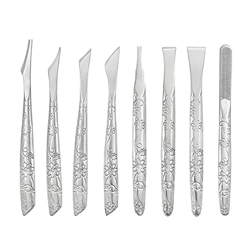 LYFJXX Leather Craft Knife Set | 8 Pieces, 13.2cm-13.6cm Stainless Steel thumbnail 2