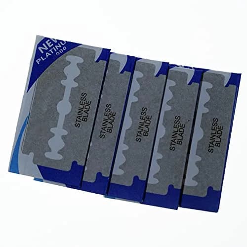 Rangale Safety Razor Blades 20 Pack | Stainless Steel Double Edge Blades for Shaving & Trimming thumbnail 2