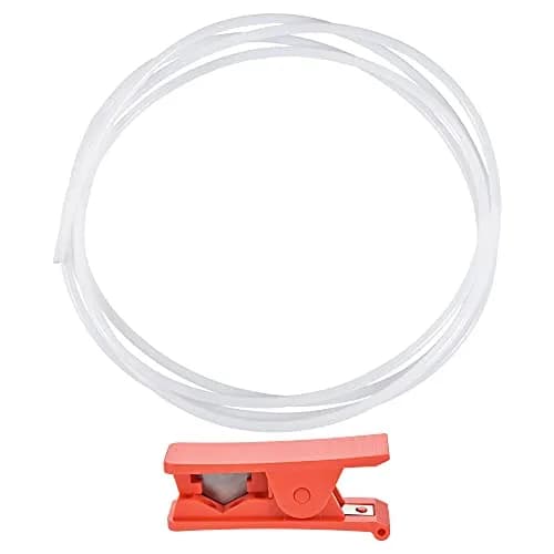 uxcell PTFE Tubing Hose High Temperature 3mm x 4mm | Corrosion & Insulation Resistant, 6.56ft with Cutter thumbnail 1