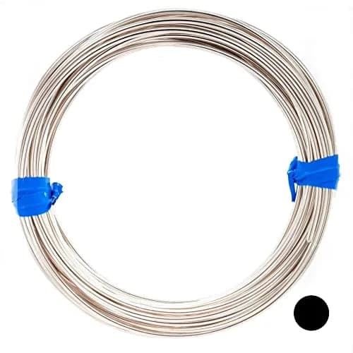 CRAFT WIRE 22 Gauge Silver Wire, 10FT | Dead Soft, Round, Authentic .999 Fine Silver — 20 Gauge / 10 Feet