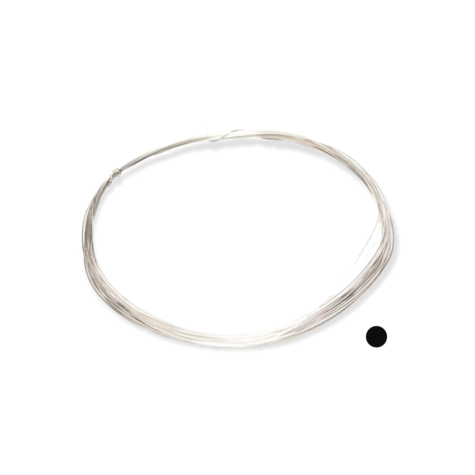 CRAFT WIRE 22 Gauge Silver Wire, 10FT | Dead Soft, Round, Authentic .999 Fine Silver — 30 Gauge / 10 Feet