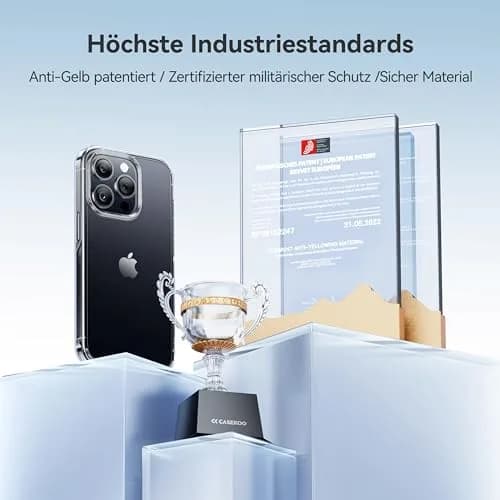 CASEKOO for iPhone 13 Pro Case Crystal Clear Never Yellow Slim | Military-Grade Protection thumbnail 6
