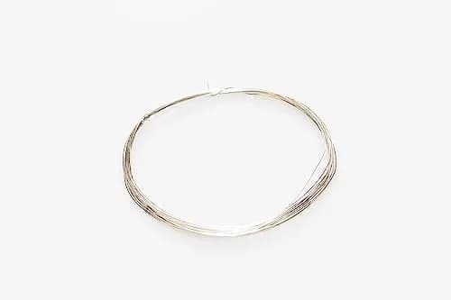 CRAFT WIRE Fine Silver Wire for Jewelry Making, 30 Gauge, Round, Dead Soft, 10FT | Authentic 999 Silver thumbnail 6
