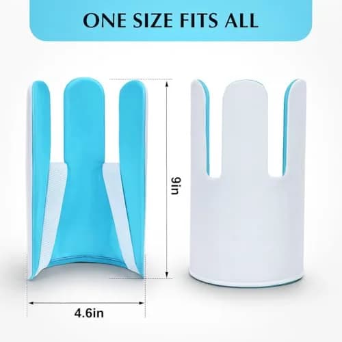 CAidRE Sock Aid with Three Finger Design for Easy On/Off - Blue | 23.5 cm (9.25 in) thumbnail 3