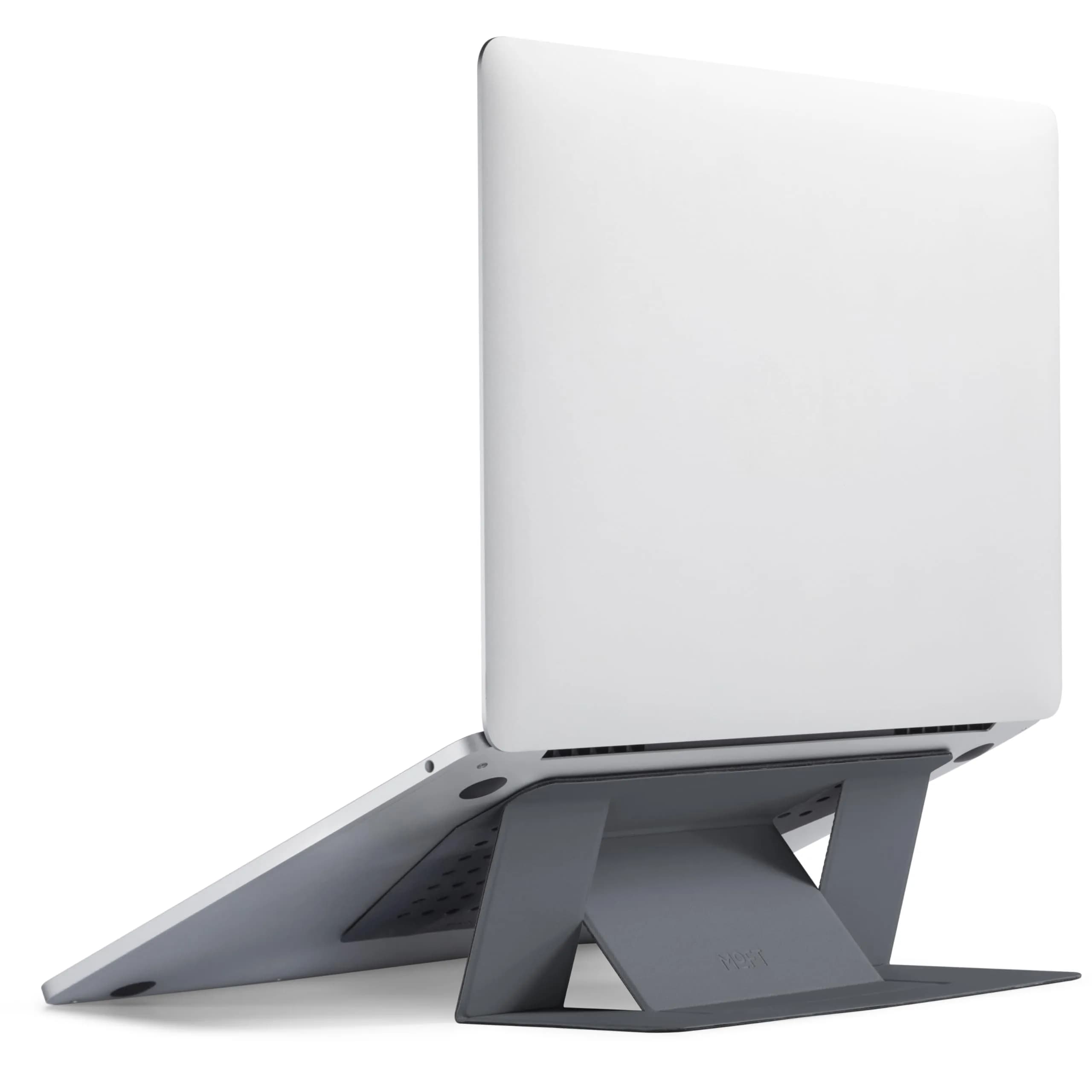 MOFT Invisible Slim Laptop Stand Grey | Adjustable & Reusable for Up to 15.6"