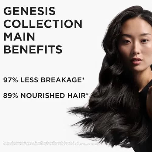 KÉRASTASE Genesis Hydra-Fortifiant Shampoo – For Weak Hair, 16.9 Fl Oz | Fortifies & Nourishes thumbnail 9