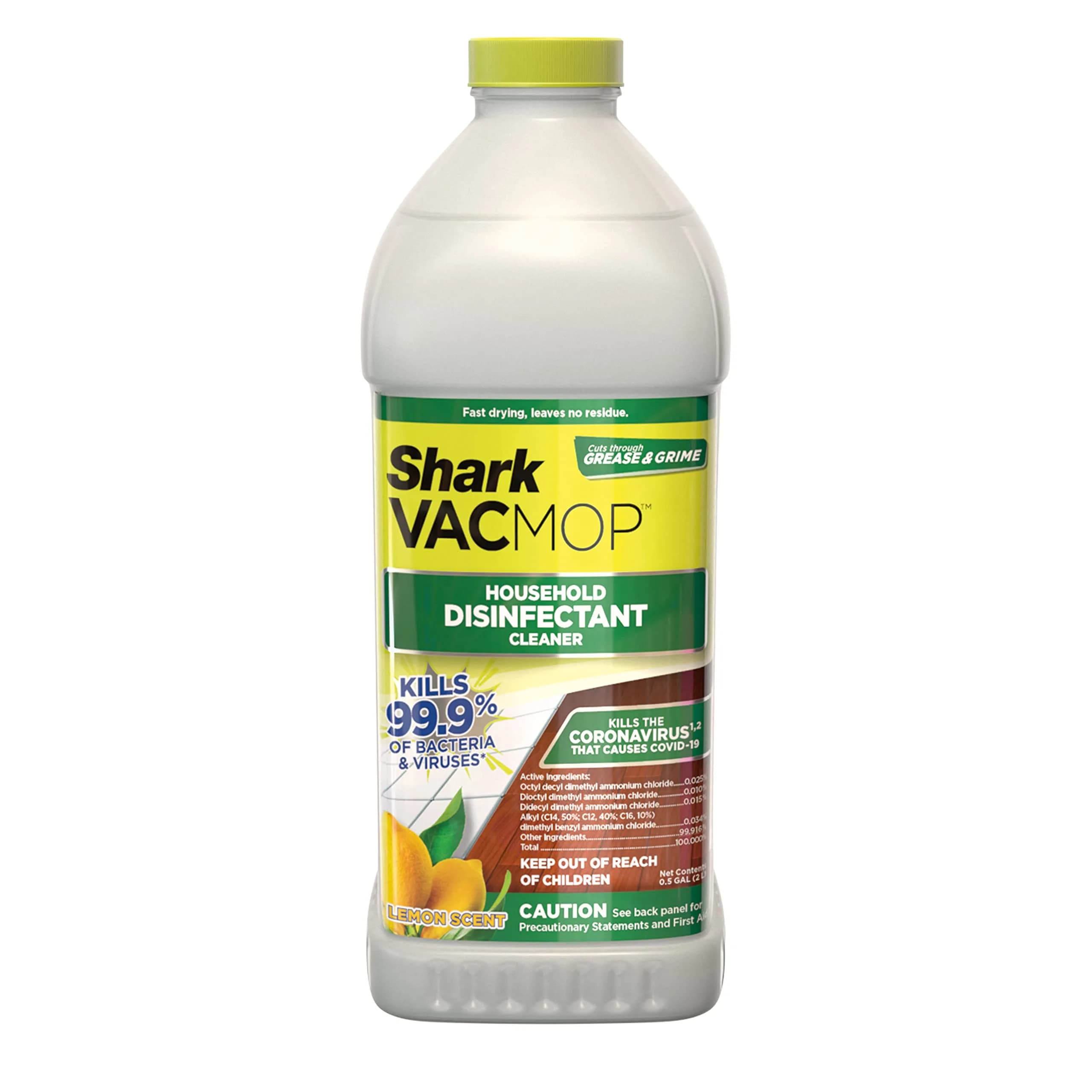 Shark VACMOP Household Disinfectant Cleaner Refill 2000ml (67 Fl Oz) | Kills 99.9% of Bacteria & Viruses - main product image