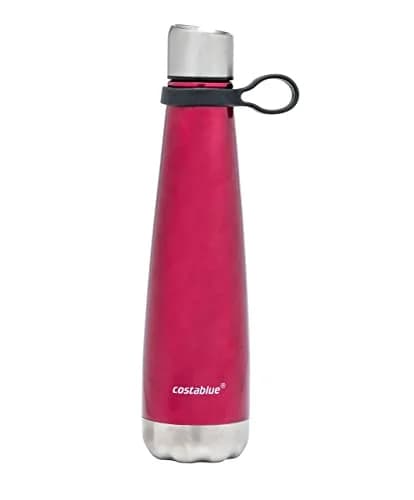 costablue insulated water bottle 17 oz | leak-proof travel thermos for hot & cold beverages thumbnail 1