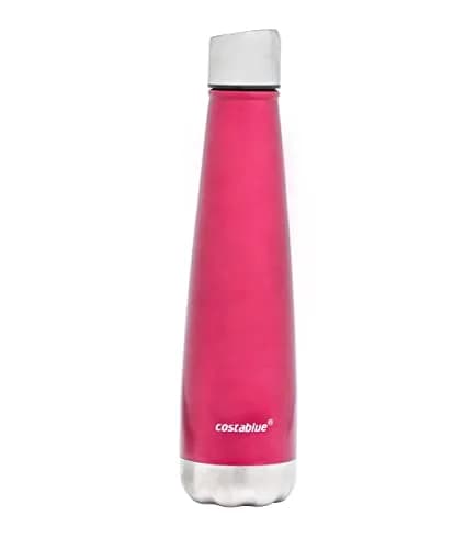 costablue insulated water bottle 17 oz | leak-proof travel thermos for hot & cold beverages thumbnail 2