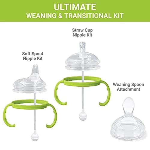 ANPEI Ultimate Weaning and Transitional Nipple Kit for Comotomo Bottles | 5 oz & 8 oz Bottles thumbnail 2