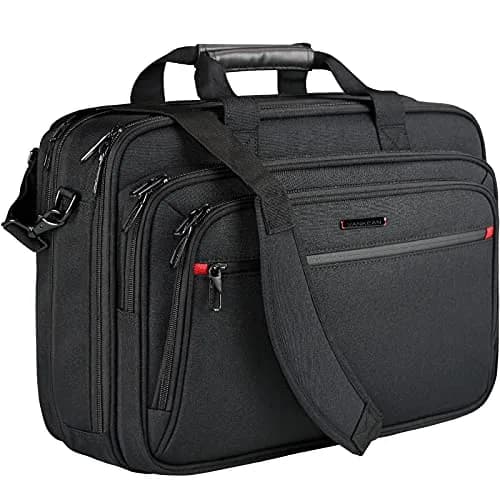 VANKEAN Expandable Waterproof Laptop Briefcase Fits Up to 17.3" | Lightweight & Durable for Travel thumbnail 1