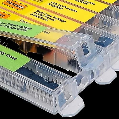 EEEEE IC Kit 161 pcs (20 Models) with IC Plier | Analog Integrated Circuits Electronics Parts Assortment Set thumbnail 4