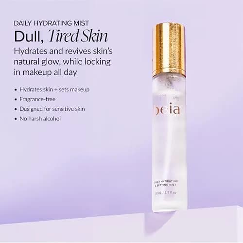 Beia Daily Hydrating & Setting Mist 15ml (0.5 Fl Oz) | Vegan Cruelty-Free Face Mist thumbnail 2
