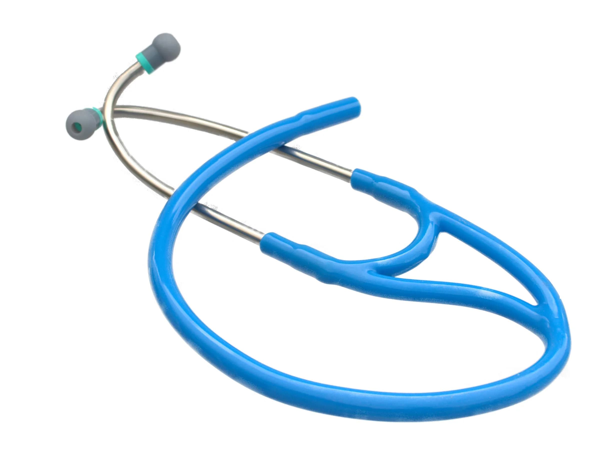 CardioTubes Replacement Stethoscope Tubing for Littmann Master Cardiology & Cardiology III - 7mm Binaurals, Sky Color - main product image
