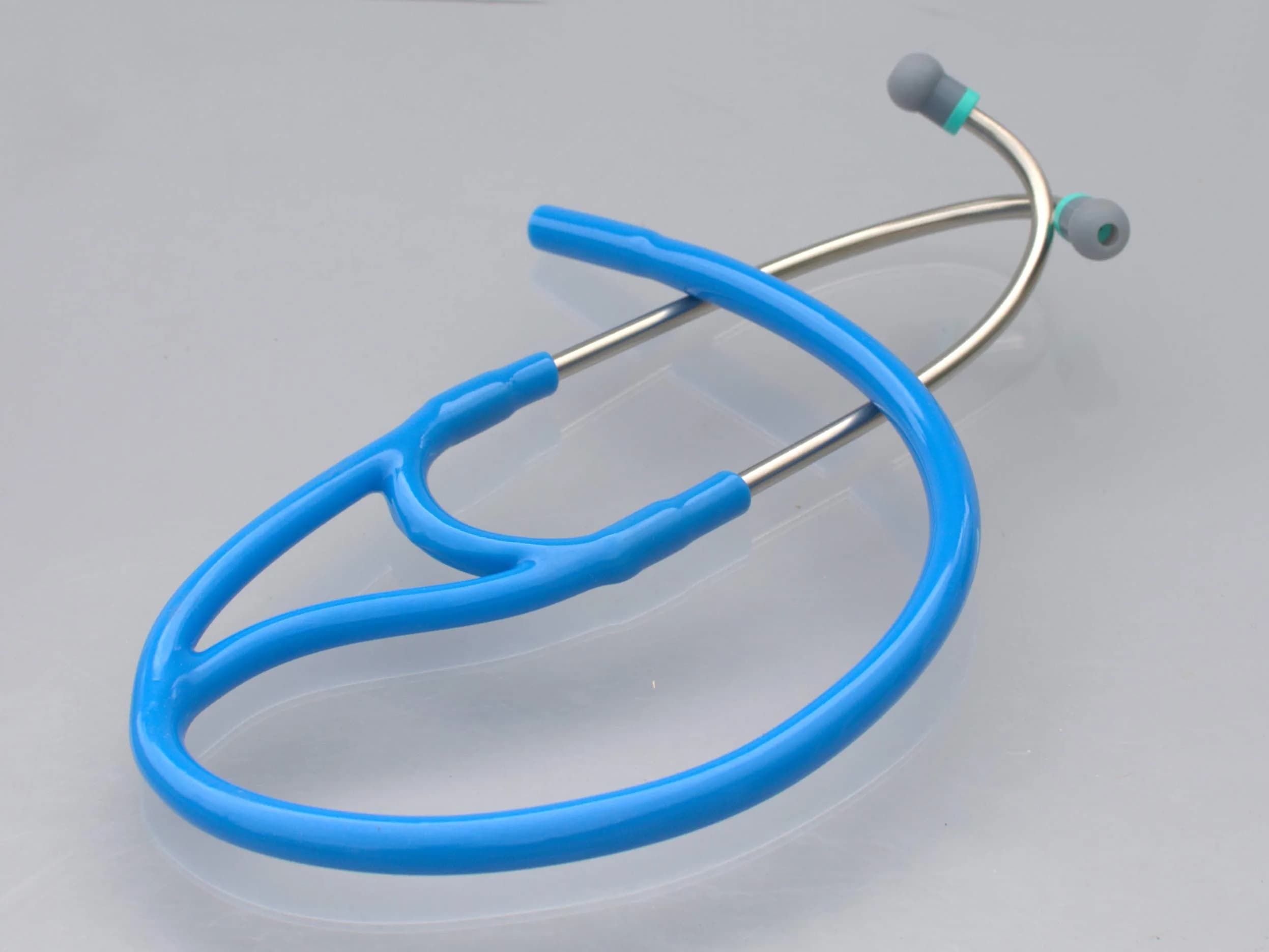 CardioTubes Replacement Stethoscope Tubing for Littmann Master Cardiology & Cardiology III - 7mm Binaurals, Sky Color - view 5