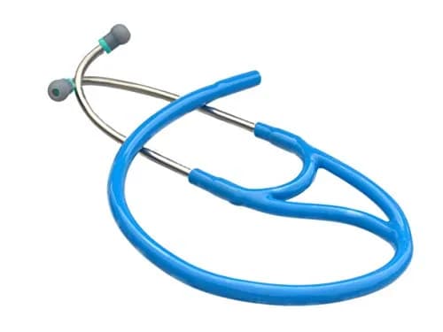 CardioTubes Replacement Stethoscope Tubing for Littmann Master Cardiology & Cardiology III - 7mm Binaurals, Sky Color thumbnail 1