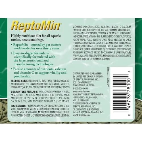 Tetra ReptoMin Floating Food Sticks for Aquatic Turtles, Newts and Frogs 90 g (3.17 oz) | Scientifically Formulated Daily Diet thumbnail 5