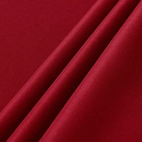 sancua 2 Pack Red Tablecloths 60x102 Inch | Perfect for 6ft Tables, Wrinkle-Free & Durable thumbnail 7