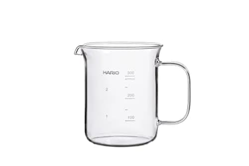 HARIO Beaker Server 300ml (10.1 Fl Oz) | Precision Glass Coffee Server with Steady Pour Handle thumbnail 1