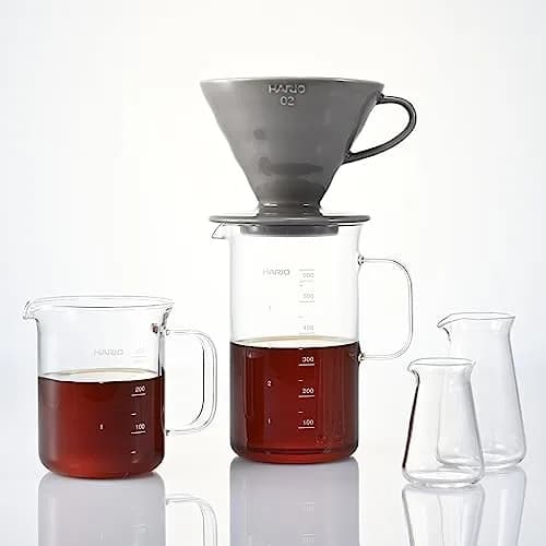 HARIO Beaker Server 600ml (20.3 Oz) | Heatproof Glass Coffee Server with Measuring Marks thumbnail 3