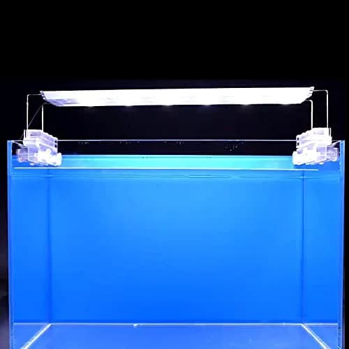 ELEBOX Aquarium Background Blue Black Fish Tank Background 71.7" | 3D HD Double-Sided Aquarium Decor thumbnail 3