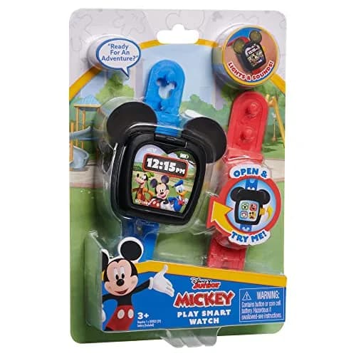Disney Mickey Mouse Funhouse Smart Watch for Kids, Toddler Toy with Lights & Sounds, Ages 2+ | Realistic & Customizable thumbnail 7