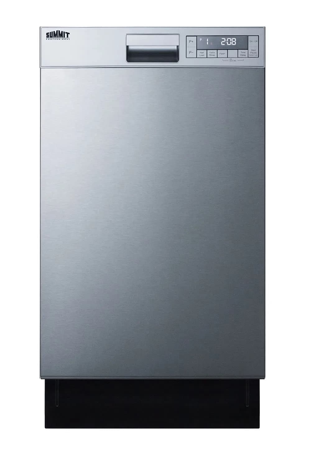 Summit Appliance 18 in. Top Control Dishwasher in Stainless Steel | ADA Compliant with Digital Touch Controls - main product image