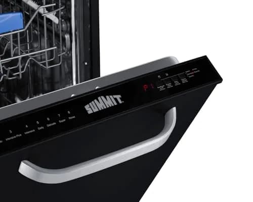 Summit Appliance 18 in. Top Control Dishwasher in Stainless Steel | ADA Compliant with Digital Touch Controls thumbnail 4