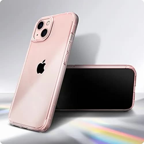 Spigen Ultra Hybrid for iPhone 13 Mini Case, Rose Crystal | Hybrid TPU & PC Back, Crystal Clear, Raised Bezel, Easy Press Buttons thumbnail 5