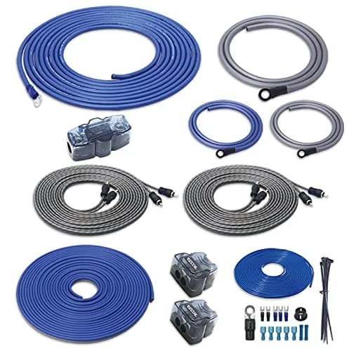 RECOIL RC4D True 4 Gauge Car Audio Wiring Kit | Premium Amplifier Installation thumbnail 1