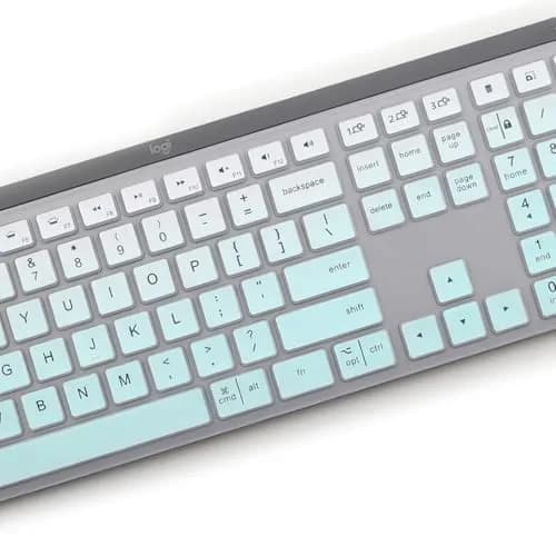 MUBUY-GOL MintGreen Keyboard Cover for Logitech MX Keys S/Craft | 36cm (14.2in) thumbnail 4