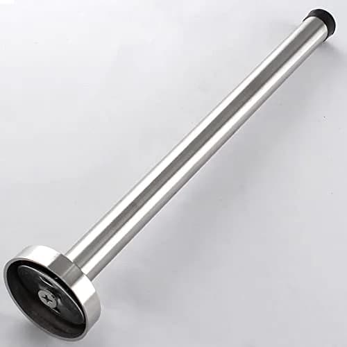 BokWin 10 Inch Wall Mount Door Stopper, Stainless Steel, Brushed Finish | Protects Walls & Doors thumbnail 4