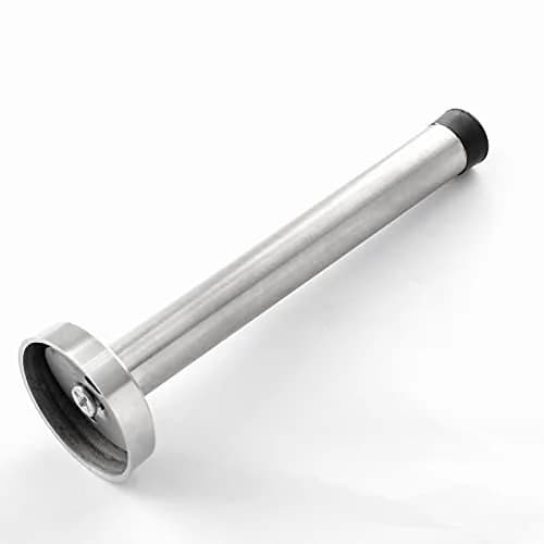 BokWin 6 Inch (15.24 cm) Stainless Steel Door Stopper | Wall Mount, Brushed Nickel Finish thumbnail 3