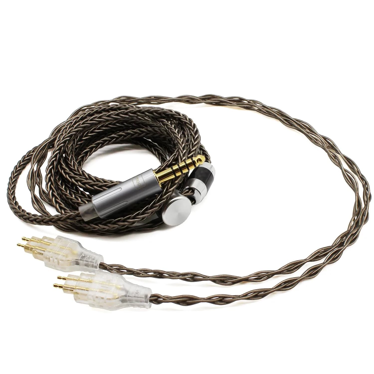 Youkamoo 4.4mm Balanced Audio Upgrade Cable 1.8m (6ft) | Silver Plated Braided for Sennheiser HD600 Series - view 2