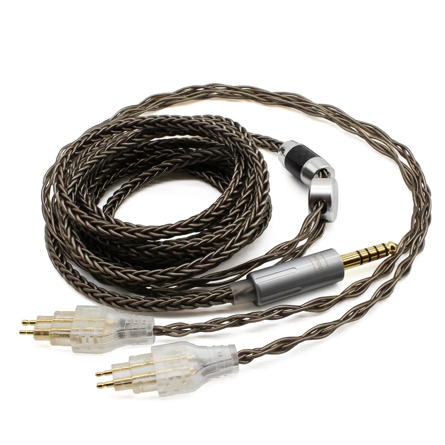 Youkamoo 4.4mm Balanced Audio Upgrade Cable 1.8m (6ft) | Silver Plated Braided for Sennheiser HD600 Series - view 3