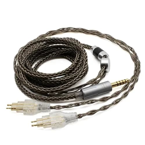 Youkamoo 4.4mm Balanced Audio Upgrade Cable 1.8m (6ft) | Silver Plated Braided for Sennheiser HD600 Series thumbnail 3
