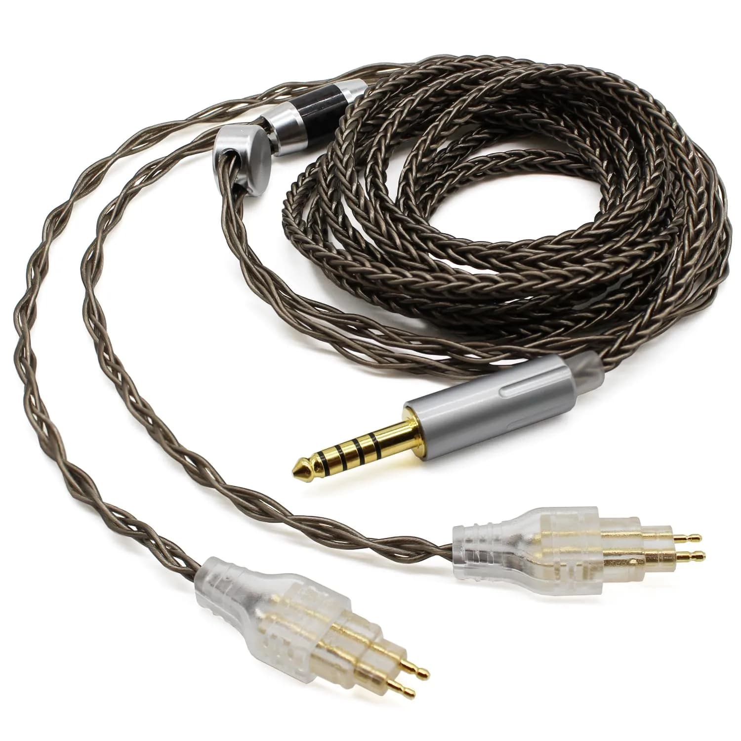 Youkamoo 4.4mm Balanced Audio Upgrade Cable 1.8m (6ft) | Silver Plated Braided for Sennheiser HD600 Series - view 4