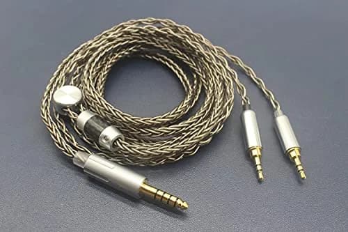 Youkamoo 4.4mm Replacement Cable for Hifiman HE400S HE-400i HE560 HE350 HE1000 V2 | Silver Plated 8-Core, 1.6m thumbnail 4
