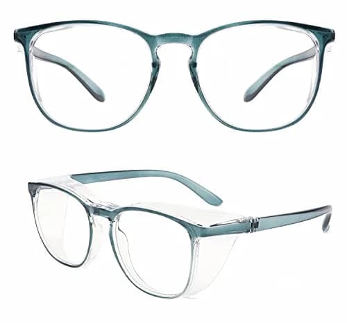 Alsenor Safety Glasses with Anti-Fog & Blue Light Blocking, Clear Polycarbonate Lenses | Impact Resistant Eyewear thumbnail 1