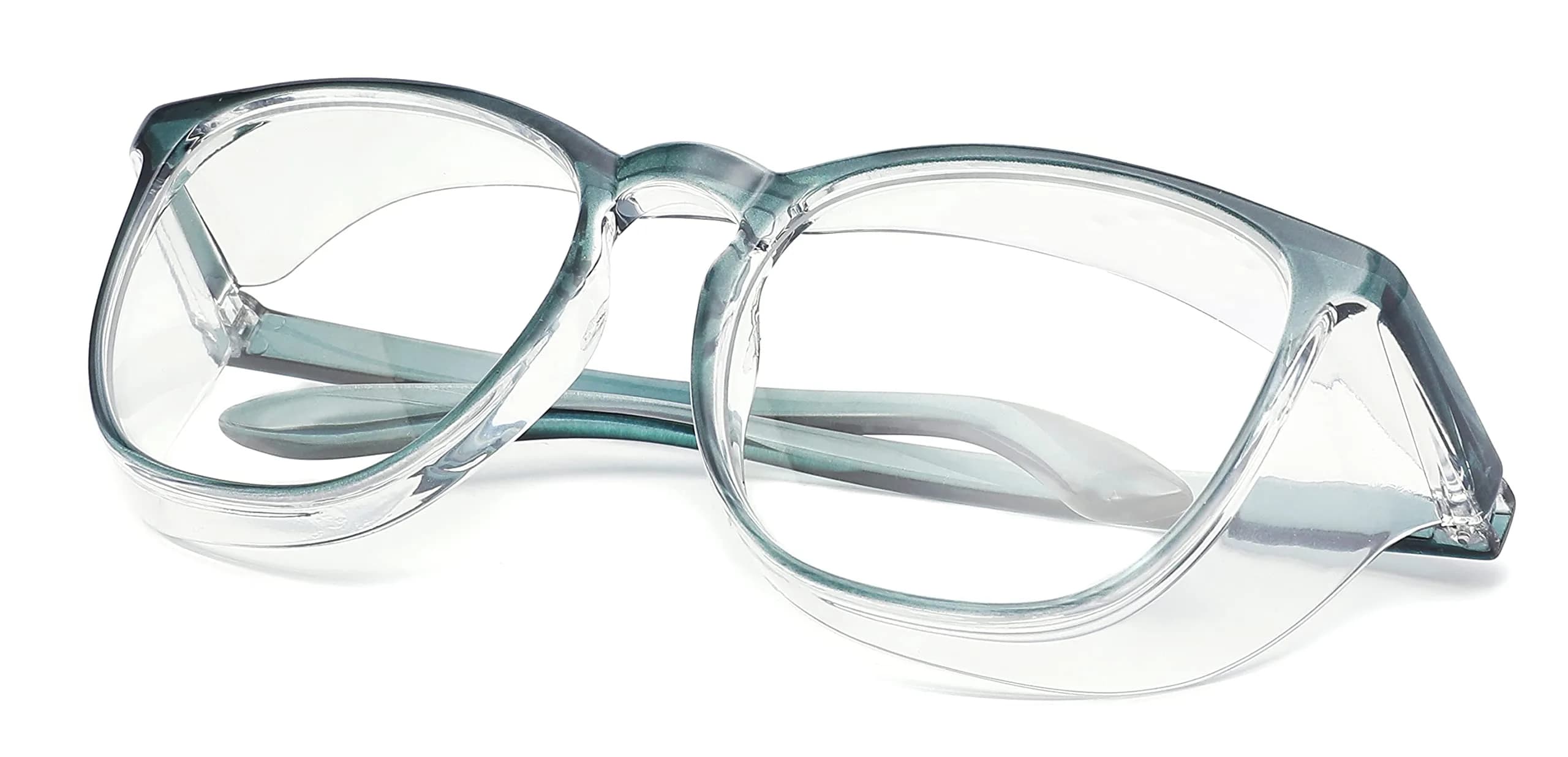 Alsenor Safety Glasses with Anti-Fog & Blue Light Blocking, Clear Polycarbonate Lenses | Impact Resistant Eyewear - view 2