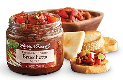 Harry & David Fire Roasted Bruschetta 10 oz | Versatile Italian Topping for Pasta & Appetizers thumbnail 1
