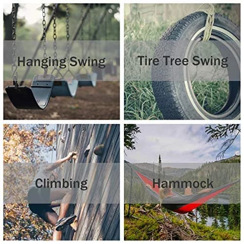 PROND 35kN Swing Swivel Rotational Device with Carabiner, 73g (2.58oz) — Heavy Duty for Tree Swings & Aerial Dance thumbnail 6