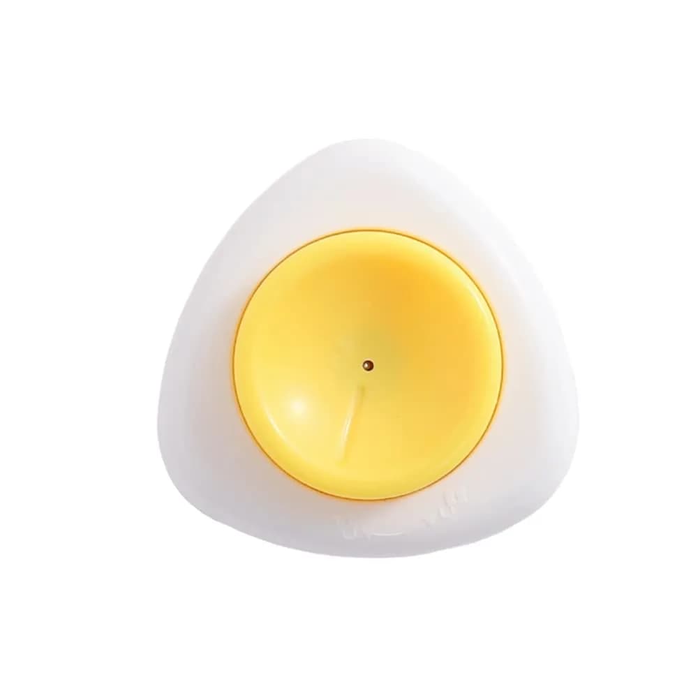 jawbush Egg Piercer for Raw Eggs 2 Pack | Magnetic Base & Safety Lock Kitchen Gadget — Yellow/White