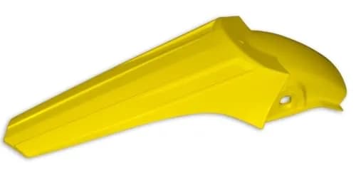 UFO PLAST Rear Fender Yellow Suzuki RM 85 2000-2024 | Vehicle Specific Fit thumbnail 1