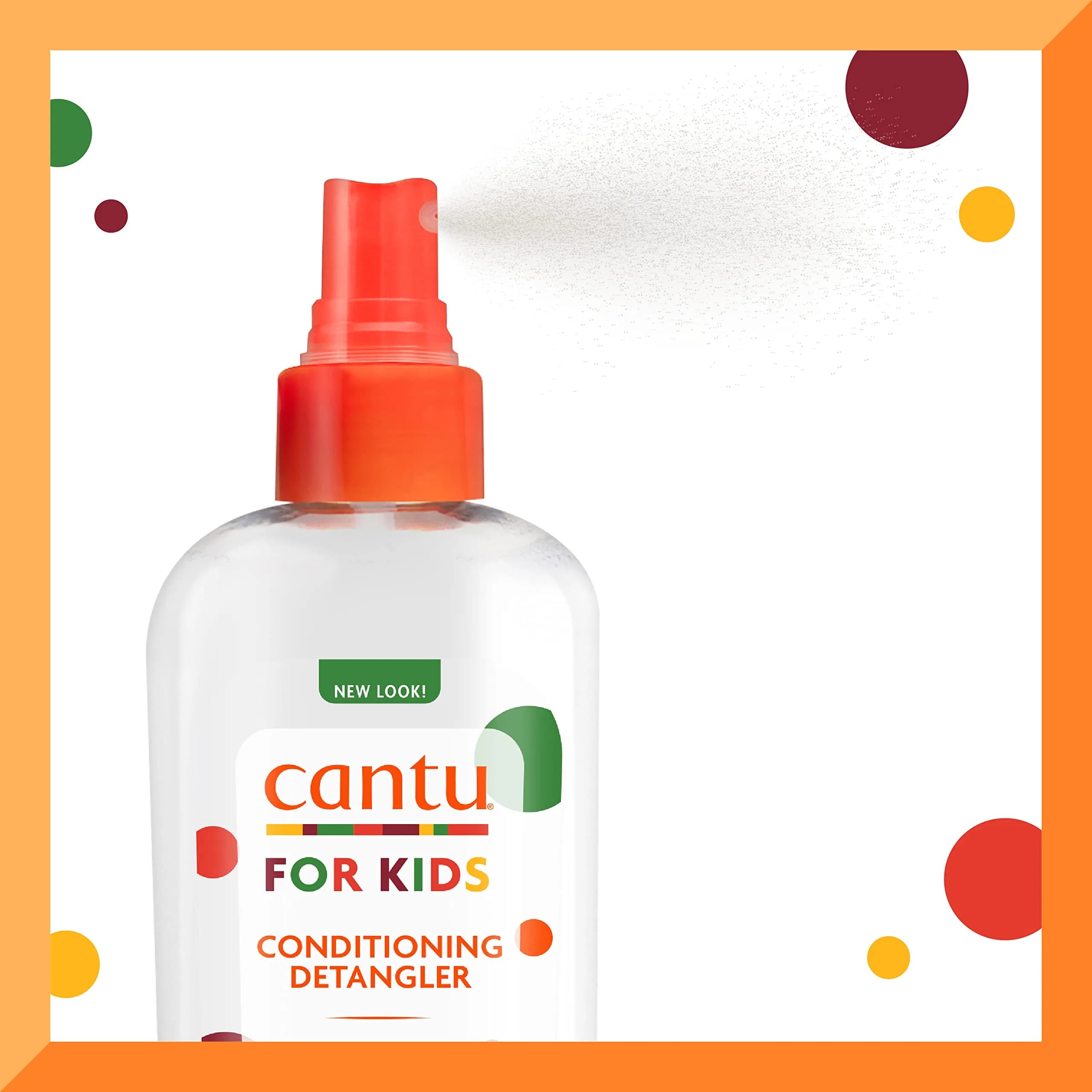 Cantu Care for Kids Conditioning Detangler Spray, 532ml (18 fl oz) | Gentle Formula for Delicate Curls - view 4